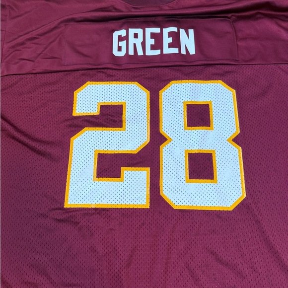 Vintage Darrell Green Washington Redskins Jersey Reebok NFL XL Maroon 28 - Picture 4 of 10